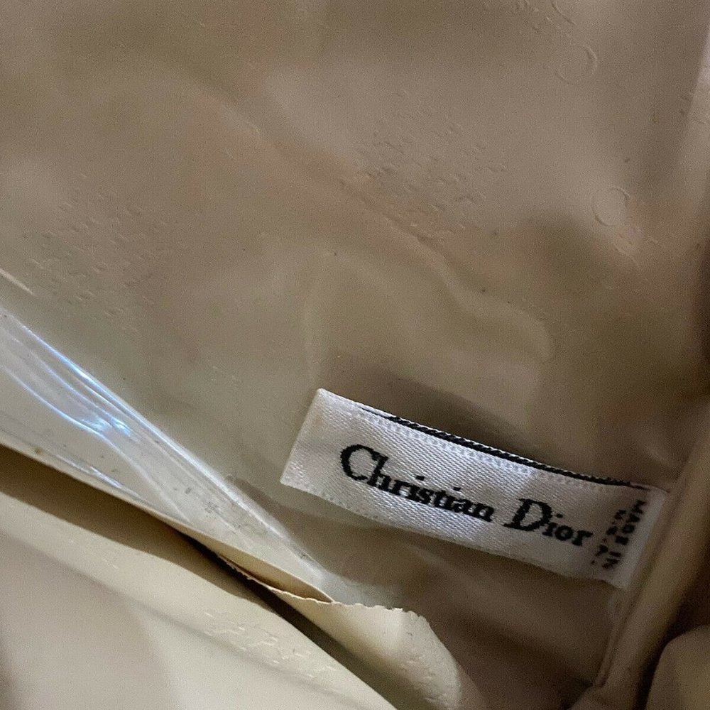 VINTAGE CHRISTIAN DIOR MONOGRAMMED CANVAS COSMETIC - Picture 5 of 7